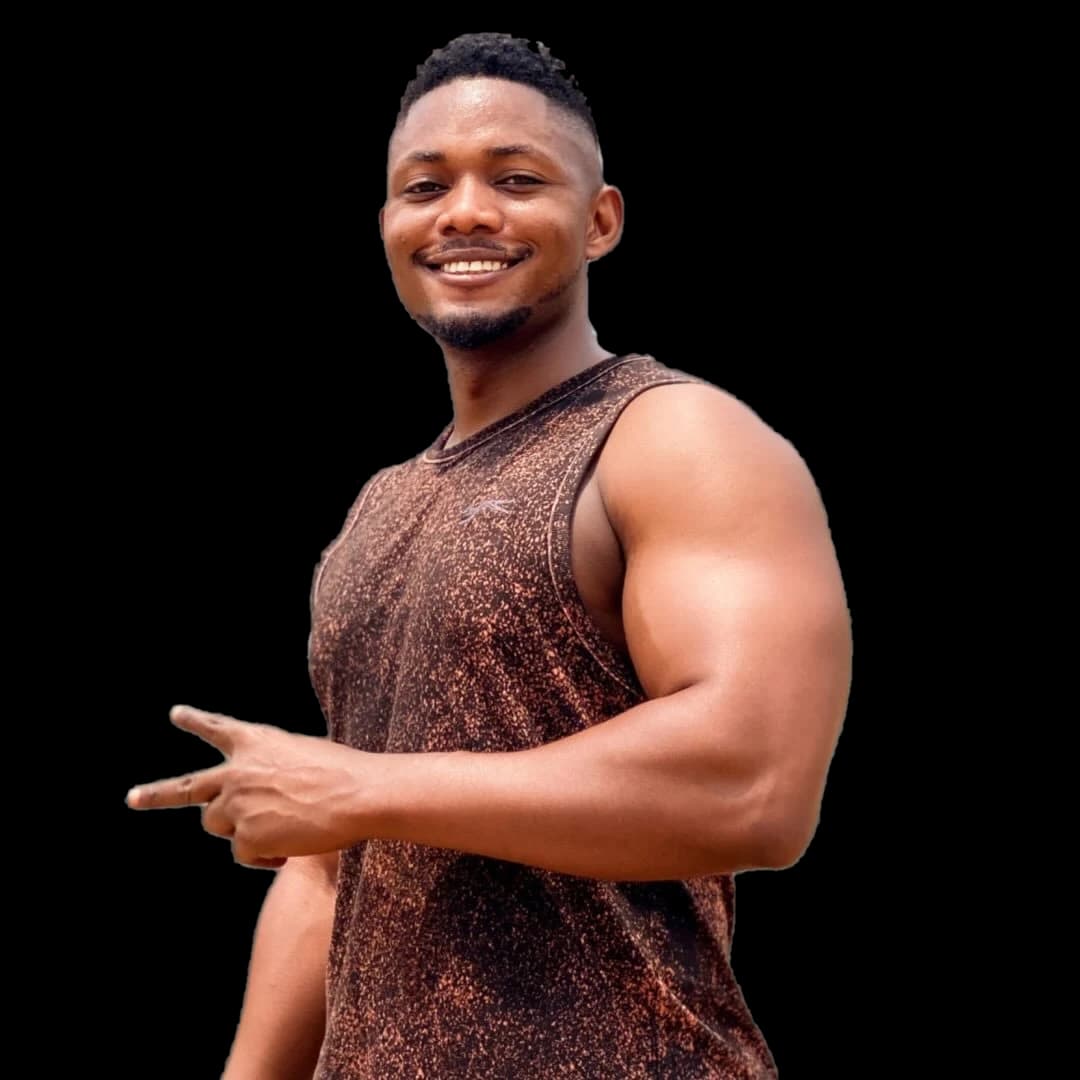 PayneKiller, smiling in a training vest